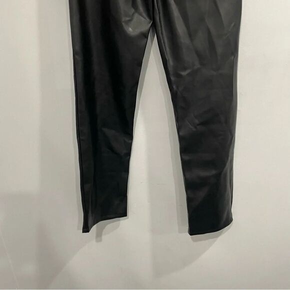 Dynamite Gisele Faux Leather Straight leg pants size 4 - Picture 6 of 8